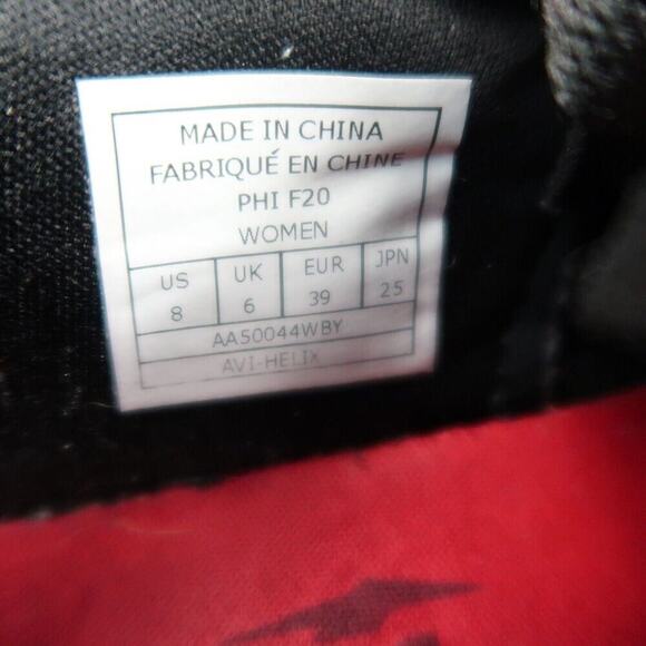 Avia Shoes Womens 8 Athletic Trainers Running Active Comfort Black Lace Up Helix - Picture 11 of 12